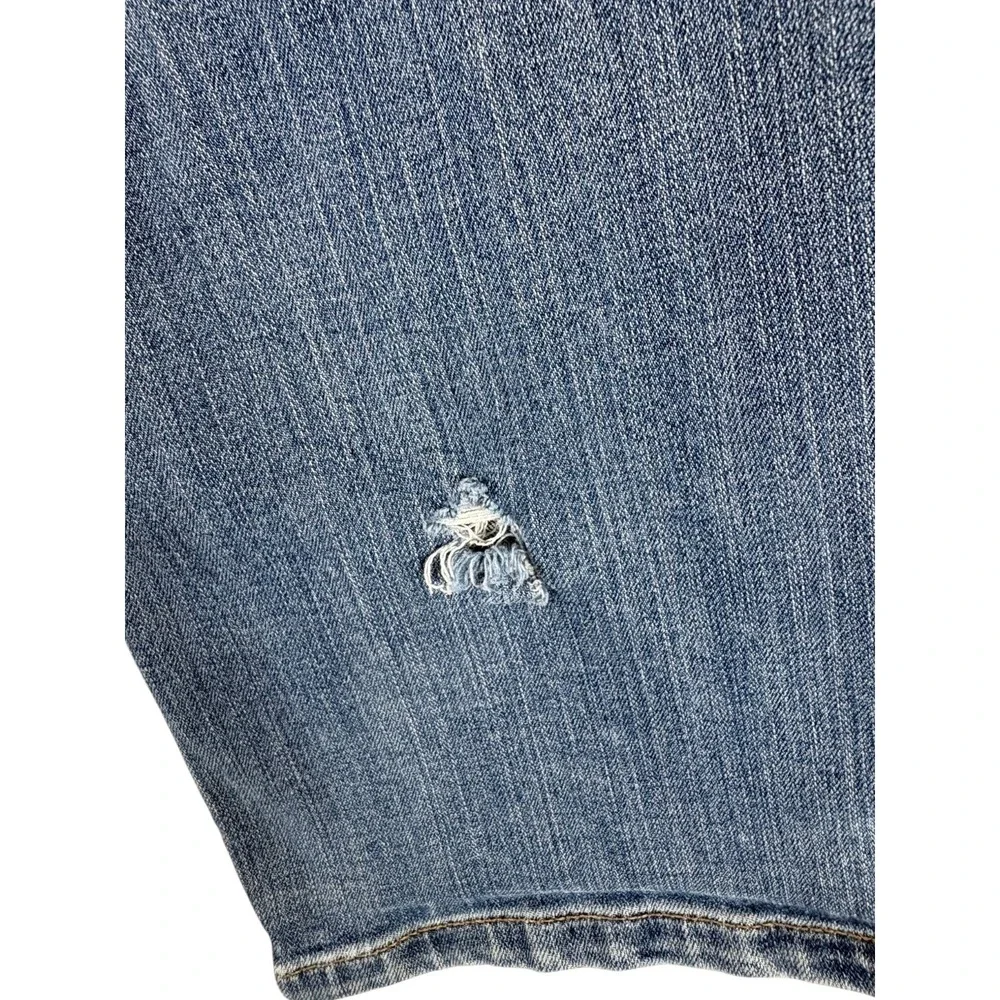Seven7 Straight Fit Jeans Men 36x34 Blue Denim Cotton Stretch Medium Wash Casual